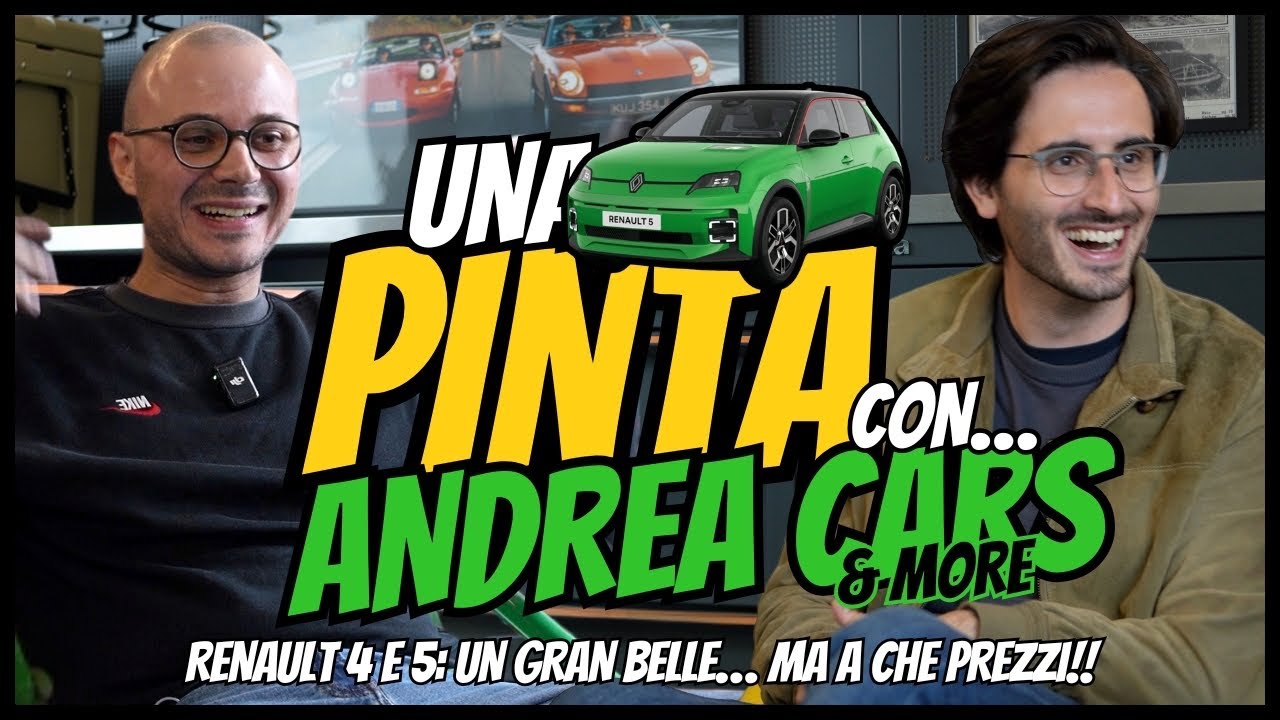 Le RENAULT 4 & 5 son BELLE… ma manca un VERO MOTORE!! | Una PINTA con ANDREA CARS & MORE