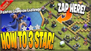 How to 3 Star the Painter Champion Challenge in Clash of Clans! screenshot 5