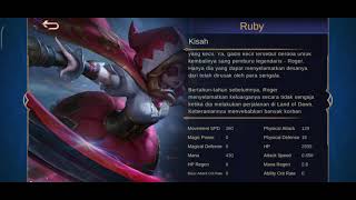 Kisah Ruby - Mobile Legends Bang Bang
