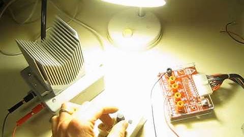 Slow PWM using hacked LED dimmer