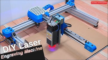 DIY Diode laser Engraving Machine using Arduino | 5.5W CNC Laser Engraver/Cutter | Sculpfun S9