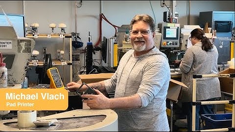 Fluke Story - Michael Vlach, Pad Printer