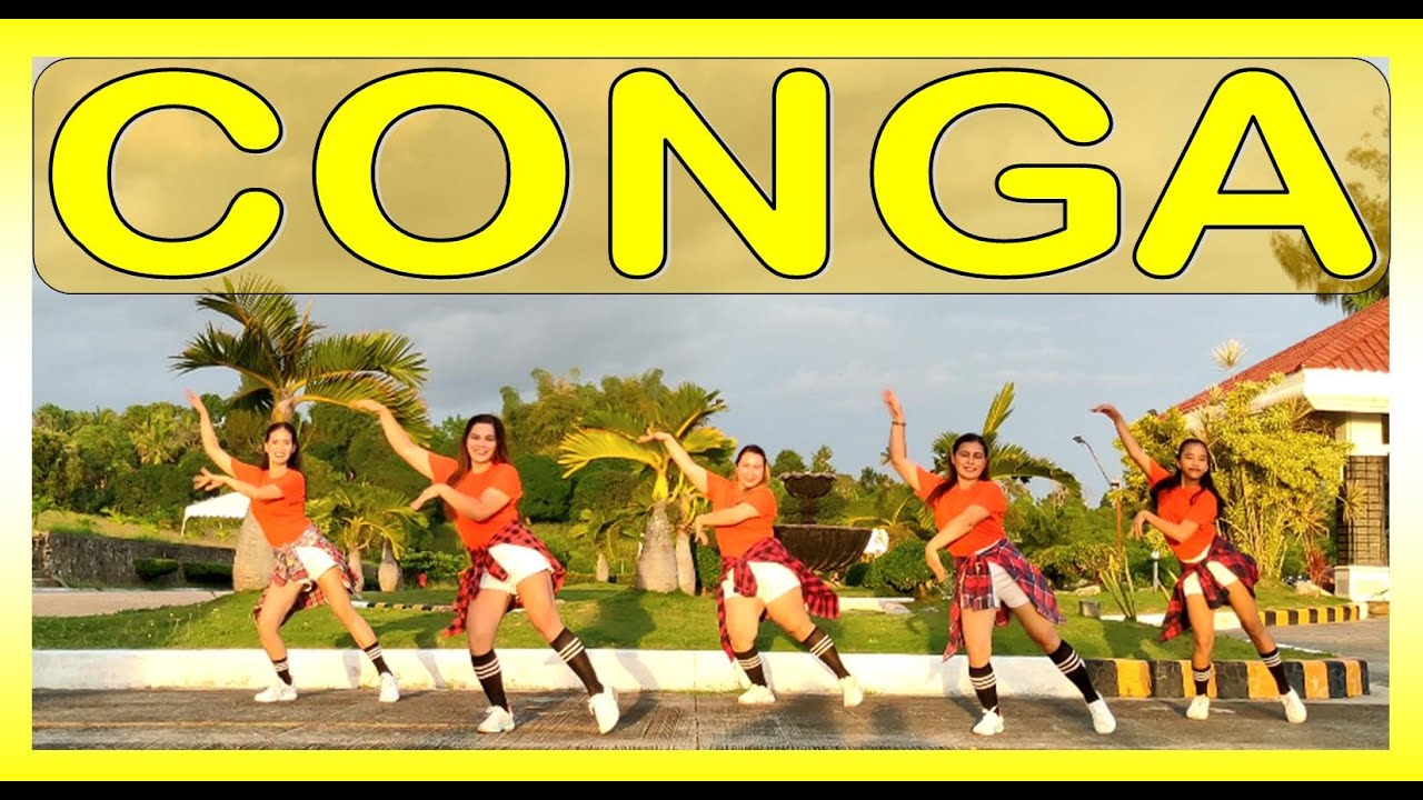 CONGA Gloria Estefan Powertrance mix Dance Workout Zumba YouTube