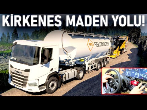 YÜZÜMÜ GÖSTERDİM?! - CABBAR'IN SIFIR TIRI - KİRKENES MADEN YOLU - ETS 2 MP ProMods T300RS GT