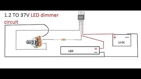 How to make DIY led dimmer circuit
