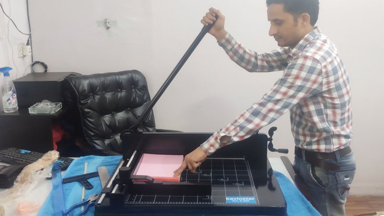 Manual Paper Cutting Machine in India 2025 | Paper Cutter Blade