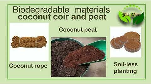 Design   Technology G9 U1L4  Green Design Products   Biodegradable Materials