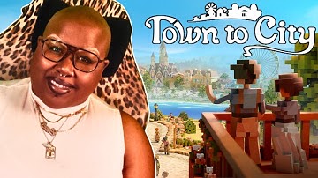 A Super Cozy & Slightly Chaotic Night of City Building in Town to City