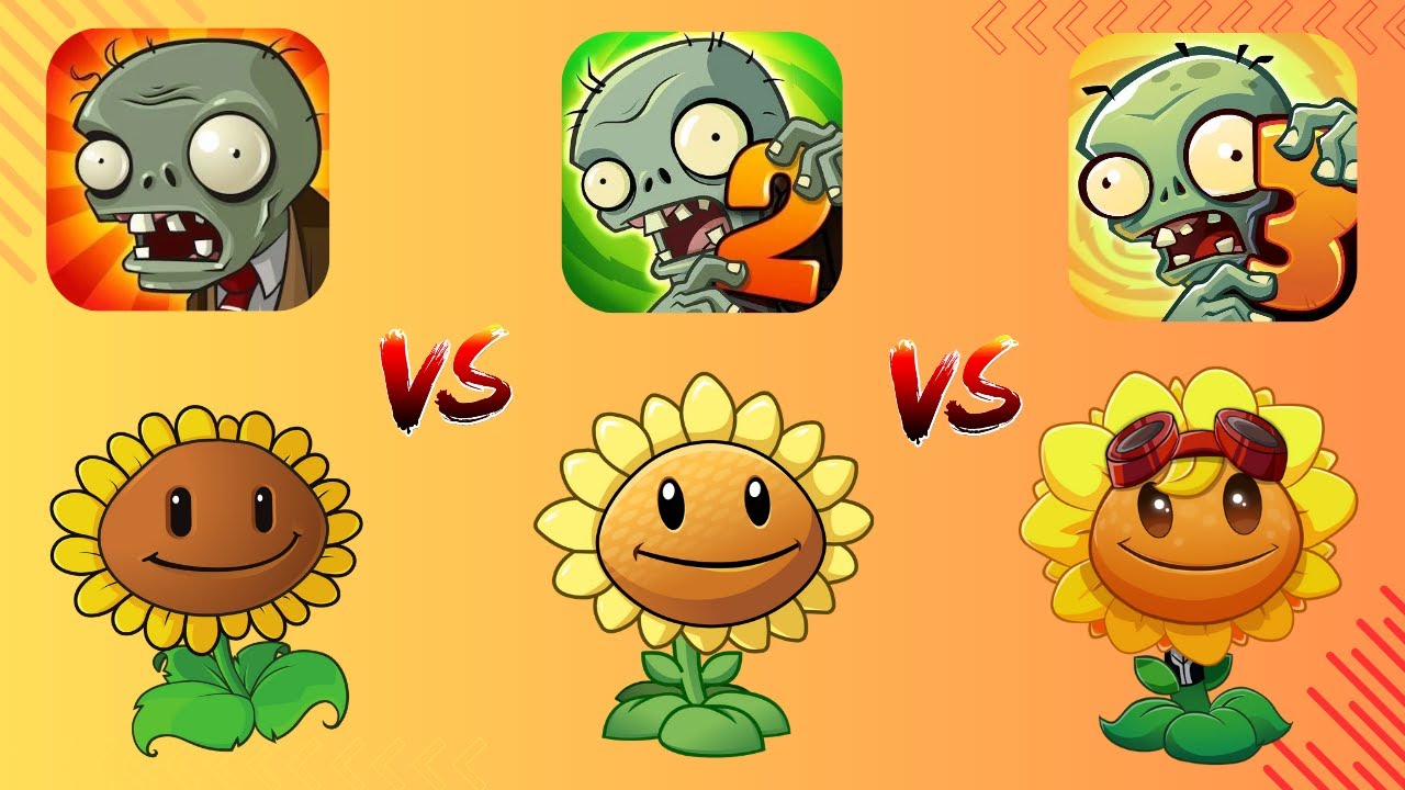 All plants PvZ vs PvZ2 vs PvZ3 Which plant did you like?