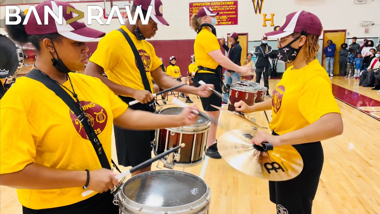 Band Raw Warwick HS Drumline Feature 🔥 Battle of the Bands YouTube