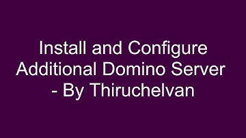 Install and Configure Additional Domino Server 9.0.1