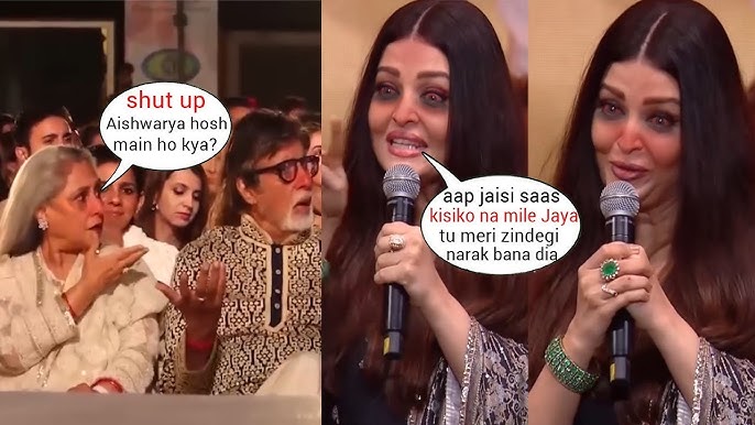 Shocking! Aishwarya Rai's Big Fight with Jaya Bachchan & Amitabh after her  Divorce with Abhisekh