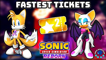*NEW* FASTEST Way to Get Season Tickets (Fast Pass) | Sonic Speed Simulator