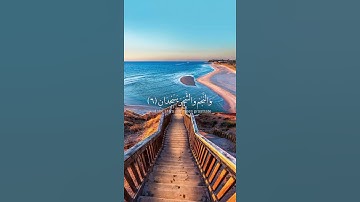 الرحمن علم القرءان خلق الإنسان علمه البيان(تلاوة من سورة الرحمن )🌹قرآن كريم 🌹