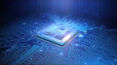 Computer Chip Data Flow