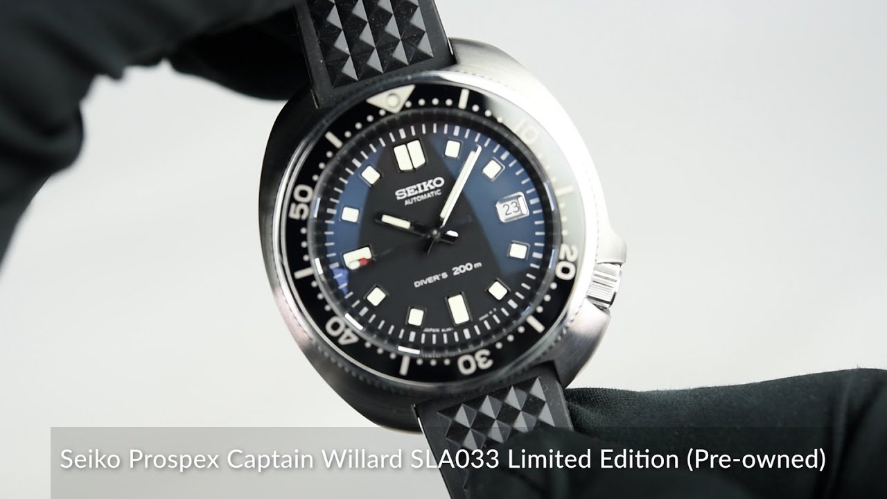 Seiko Prospex Captain Willard SLA033 Limited Edition (Pre-owned
