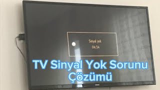 Tv Sinyal Yok Sorun Çözümü - Televizyon Sinyal Yok Hatası