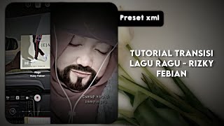 (Preset) Tutorial Alight Motion lagu 'ragu' cukup kau di sampingku