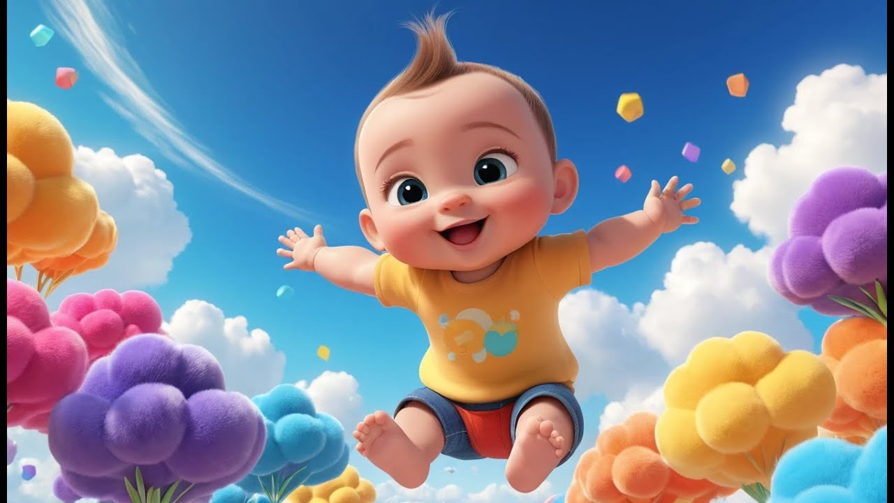 Round and Round, Baby Twirl So Fast! | Fun Spinning Song for Kids | Energetic Dance Rhyme