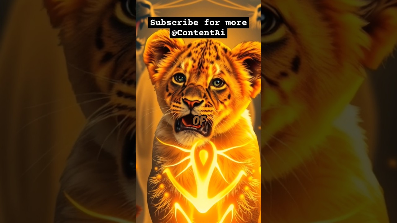 Lion100 was born, an old prophecy spoke of a lion cub with the power of a hundred lions in his heart