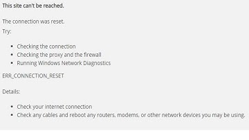 Quickly Fix The Connection Was Reset, ERR_CONNECTION_RESET Error On Google Chrome