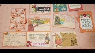 Craft With Me Decorating Divider Cards & Recipe Cards as Journal Cards for Junk Journals