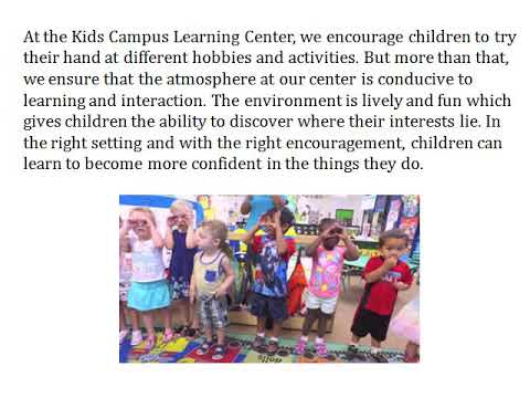 Best Preschool in Las Vegas - Kids Campus Learning Center