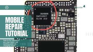 How to Fix iPhone 15 Pro Max Touch Not Working & Not Charging Issue