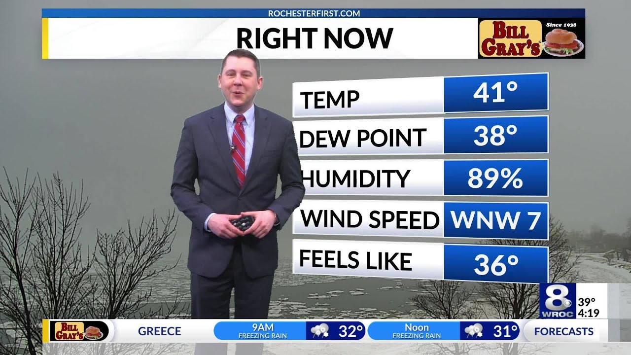 Rochester's Tuesday Evening Weather Forecast - YouTube