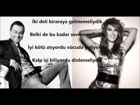 ❤❤ Hande Yener Ft Serdar Ortaç - İki Deli (lyrics - şarkı sözleri)❤❤