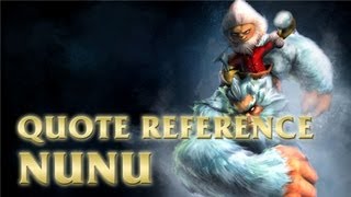 Nunu - "Don't Make Me Angry" Quote - League of Legends (LoL)