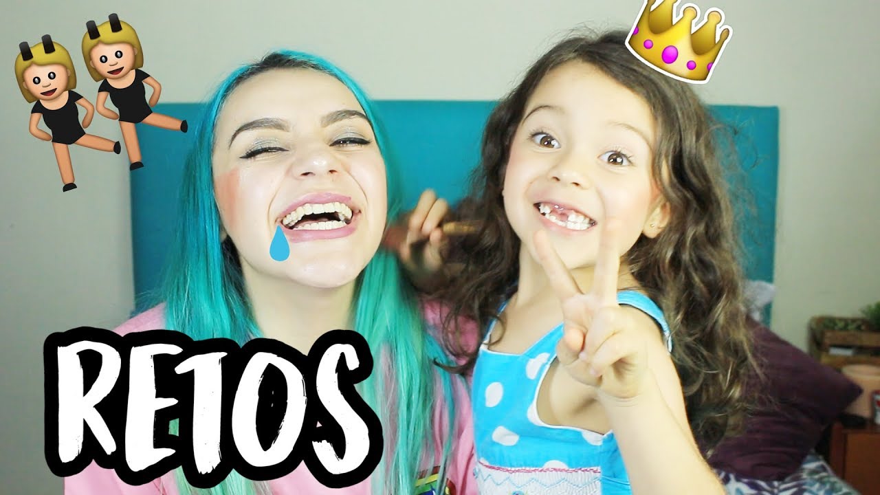 RETOS CON MI SOBRINA DE 5 AÑOS l ME MAQUILLA Y BATALLA DE BAILE l Sofia Castro