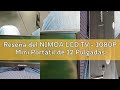 Reseña del NIMOA LCD TV - 1080P Mini Portátil de 12 Pulgadas 16: 9 LED Digital Portátil de TV Televi