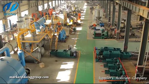 Supplier's of tire plastic pyrolysis plant and waste oil distillation machine