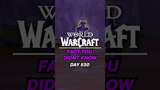 Here’s one world of Warcraft fact you didn’t know! Day 530 #warcraft #worldofwarcraft