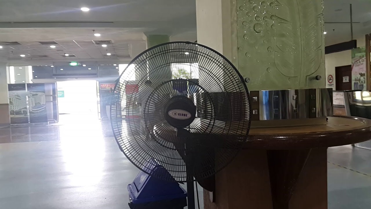 Globe industrial stand fan