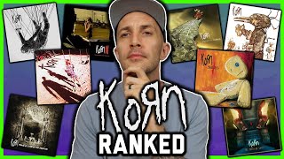 KORN discography deep dive: WORST to BEST!