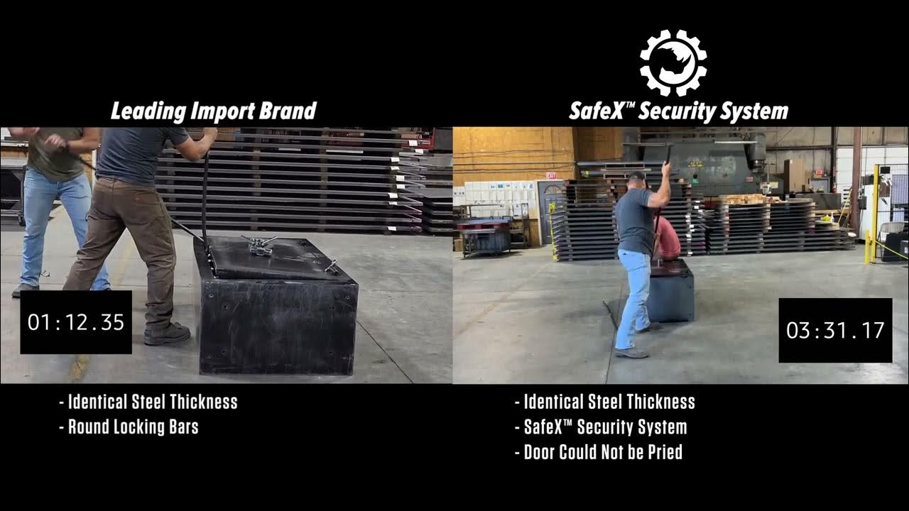 Rhino Safe with Safex Security System YouTube