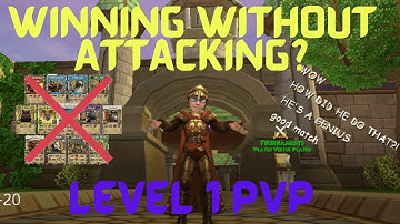Wizard101 PvP-LEVEL 1 WINNING WITHOUT ATTACKING?!