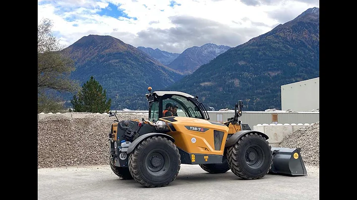 Liebherr Gen 6 telehandler (demo at press tour 2025)