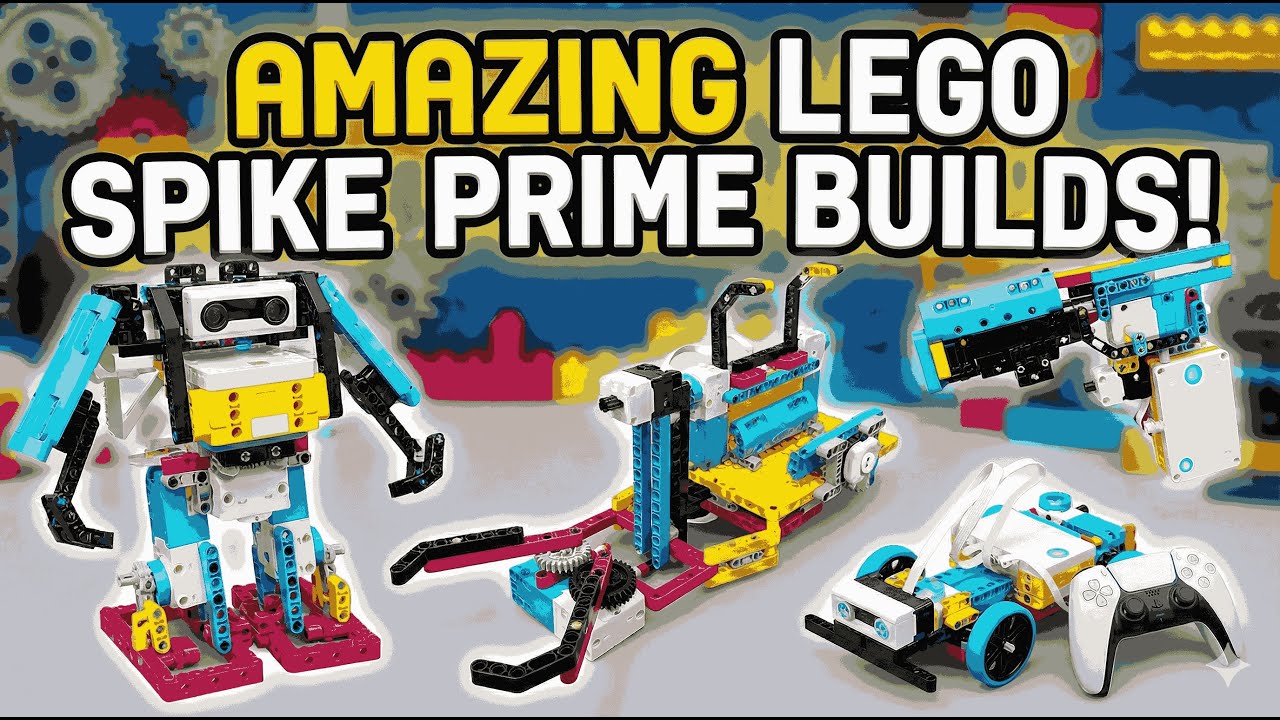 4 Best Lego Spike Prime Builds - YouTube