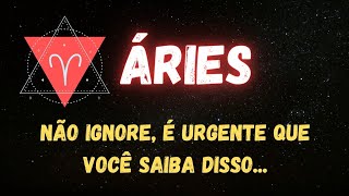 ♈️ÁRIES🚨NÃO IGNORE! É URGENTE QUE VOCÊ SAIBA DISSO...