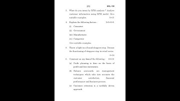 BRL - 108    June 2024 Question Paper