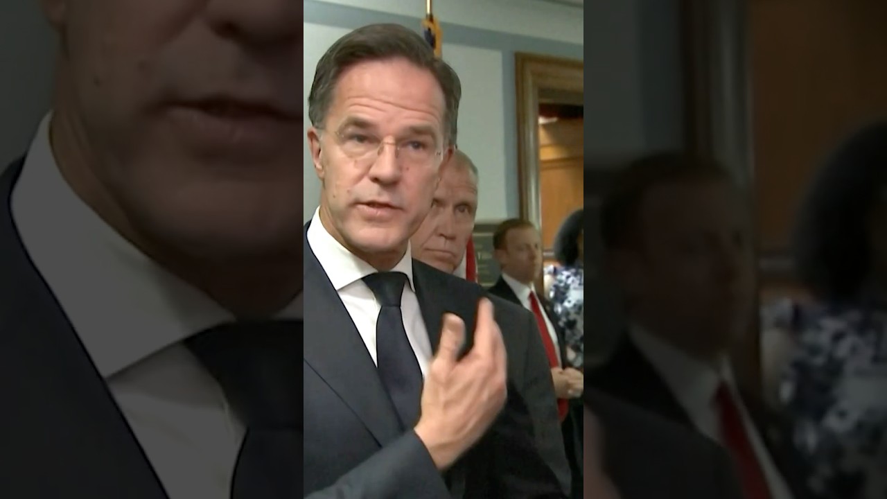 Trump 'Only One' Who Can End Russia's War: NATO's Rutte