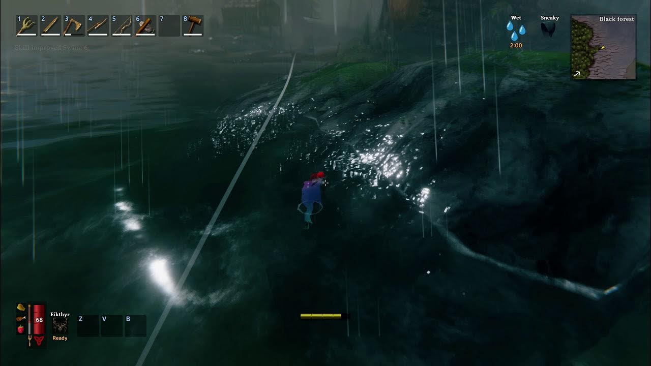 Valheim Jump Run Sneak Walk Swim mod YouTube