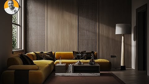 FROM ZERO TO HERO |DARK LIVING ROOM| 3Ds Max + Corona Render