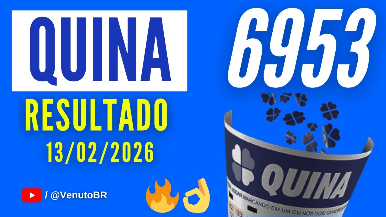🍀 RESULTADO QUINA 6953