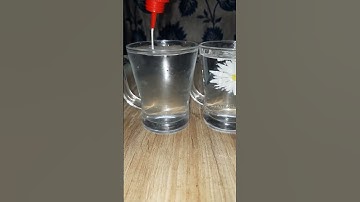 ✨️😱 Fevicol Vs cold+normal water experiment / simple science experiment #shorts #viral  #experiment