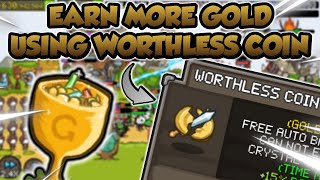 GROW CASTLE: Learn how to earn more gold with WORTHLESS COIN! 💰 screenshot 4