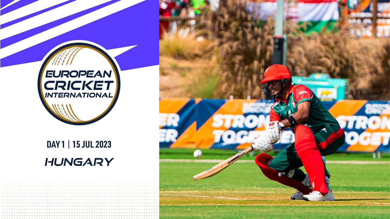 🔴 ECI Hungary, 2023 | Day 1 | T10 Live International Cricket | European Cricket